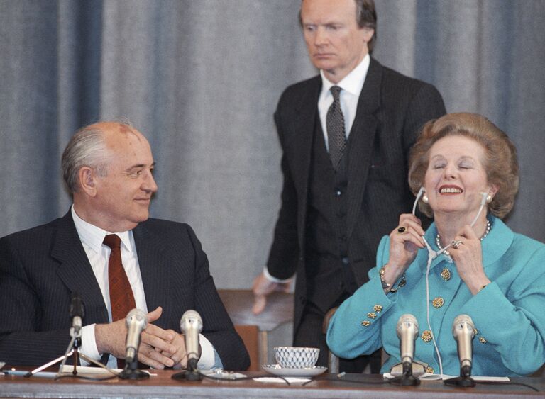 Рабочий визит в СССР премьер-министра Великобритании Маргарет Тэтчер