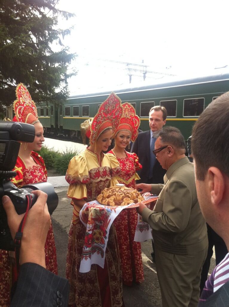 Визит Ким Чен Ира в Приамурье