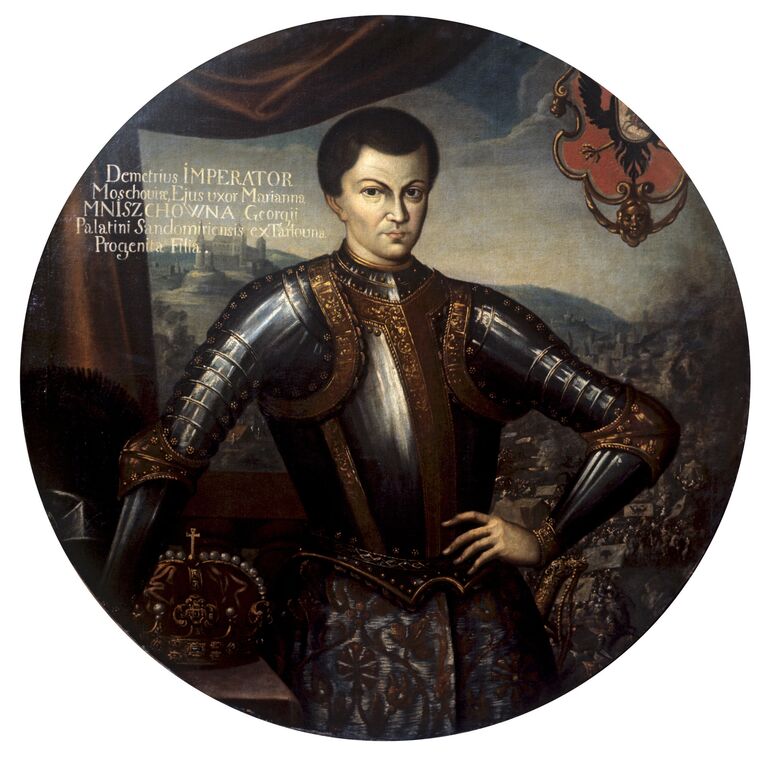 Репродукция картины Лжедмитрий I, портрет начала XVII века