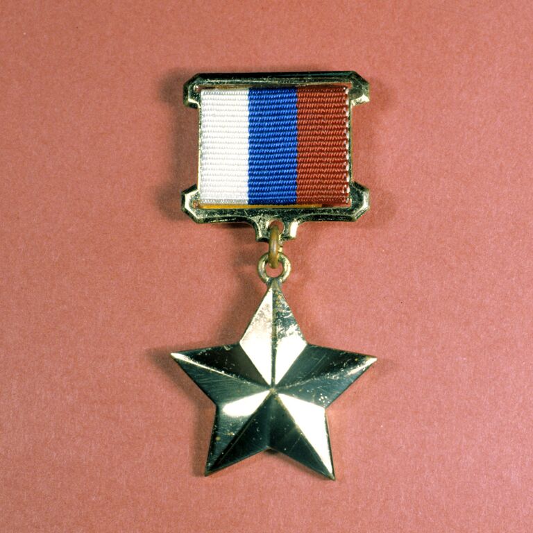 Медаль Золотая Звезда