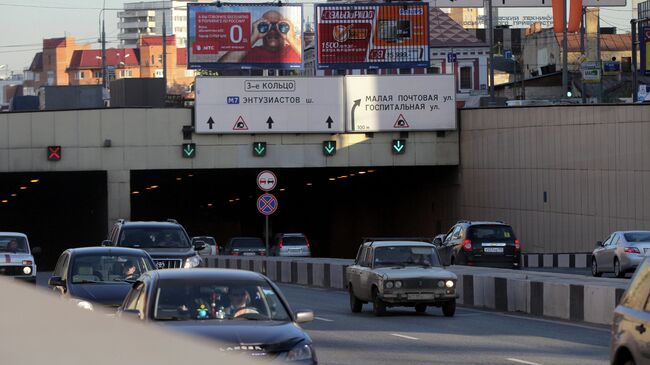 Лефортовский тоннель в Москве будет закрыт для замены асфальта