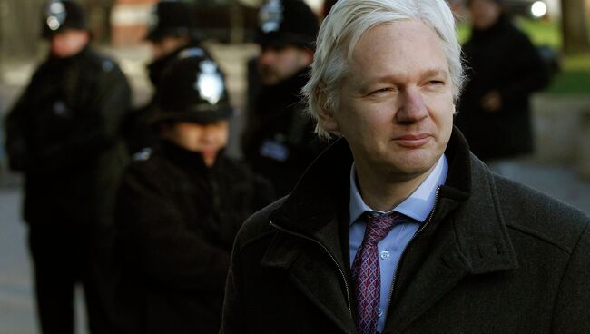 Основатель сайта Wikileaks Джулиан Ассанж