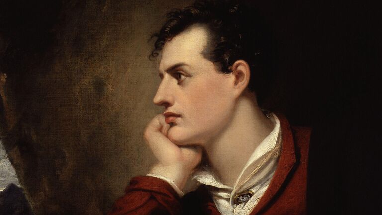 Портрет Джорджа Гордона Байрона, художник Ричард Уэстолл