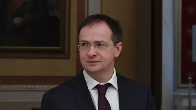 Бывший министр культуры РФ, помощник президента Владимир Мединский