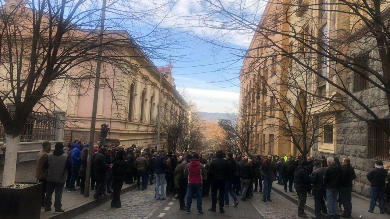 Акции протеста возле парламента Грузии. Архивное фото - РИА Новости, 1920, 21.12.2023