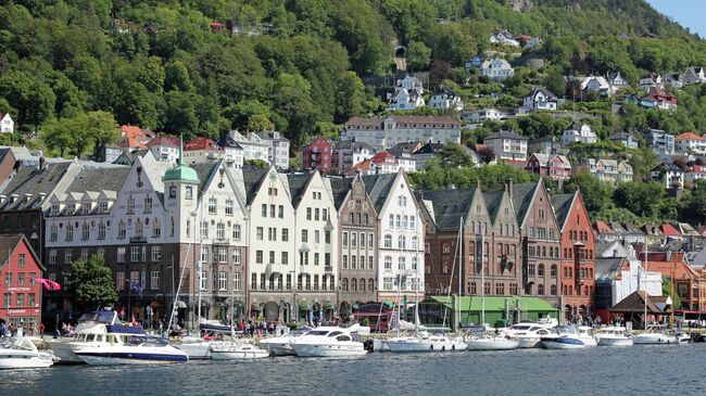 Норвежский город Берген
