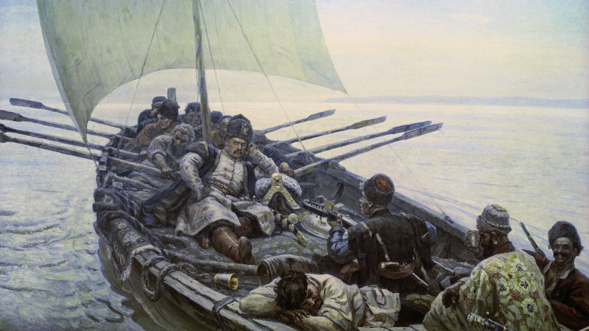 Репродукция картины В.И.Сурикова Степан Разин - РИА Новости, 1920, 13.07.2025