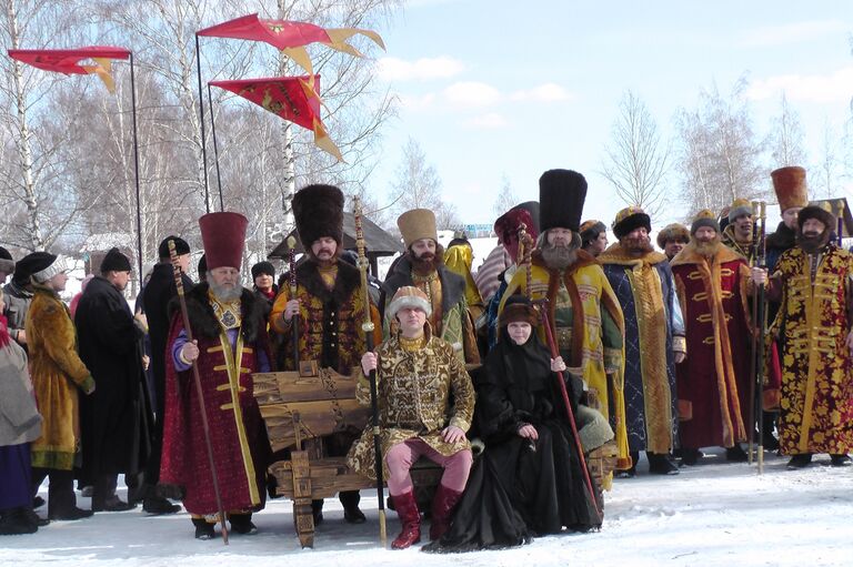 Реконструкция исторических событий 1613 года в Костроме