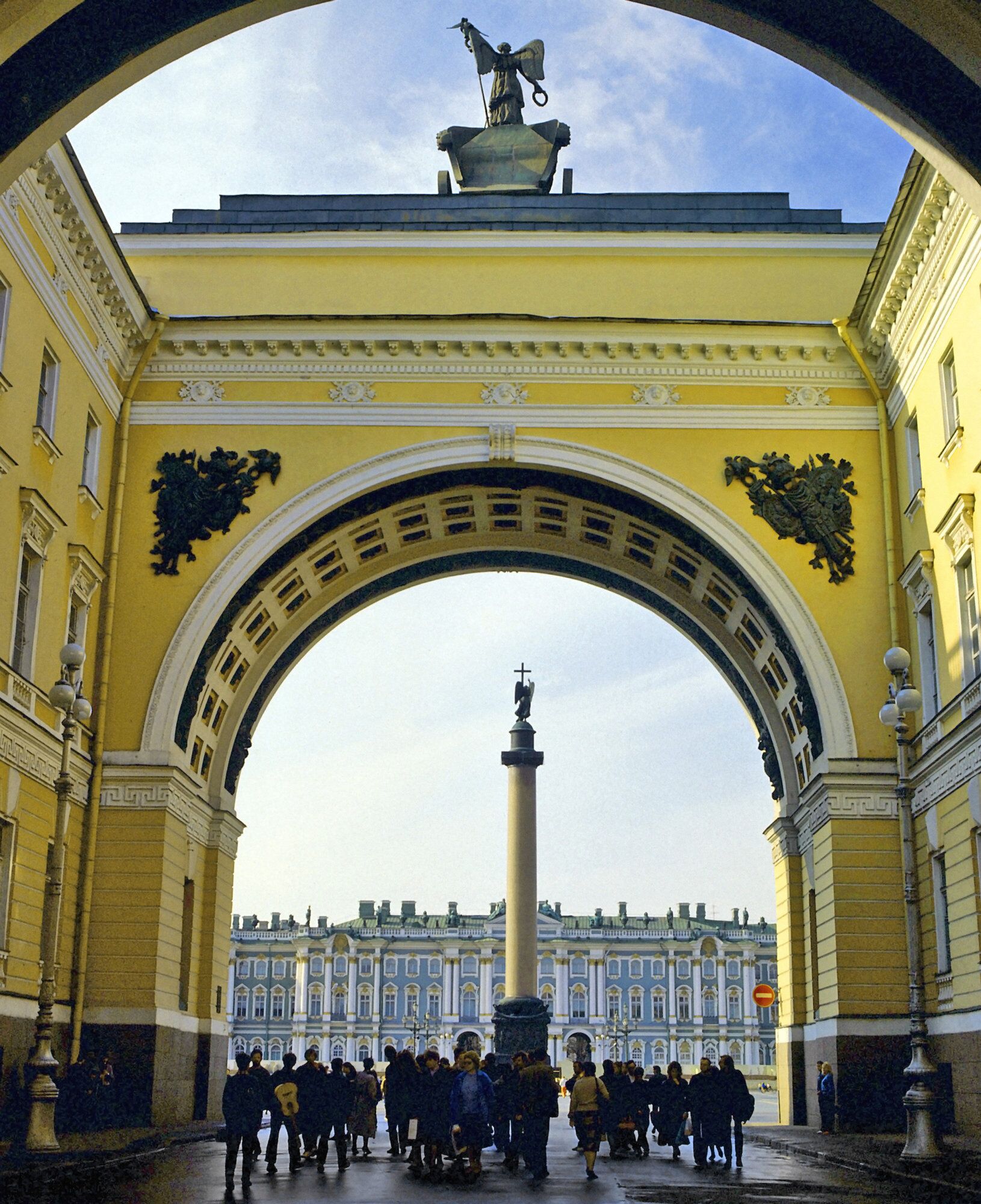 Арка Главного штаба в Санкт-Петербурге - РИА Новости, 1920, 24.02.2022