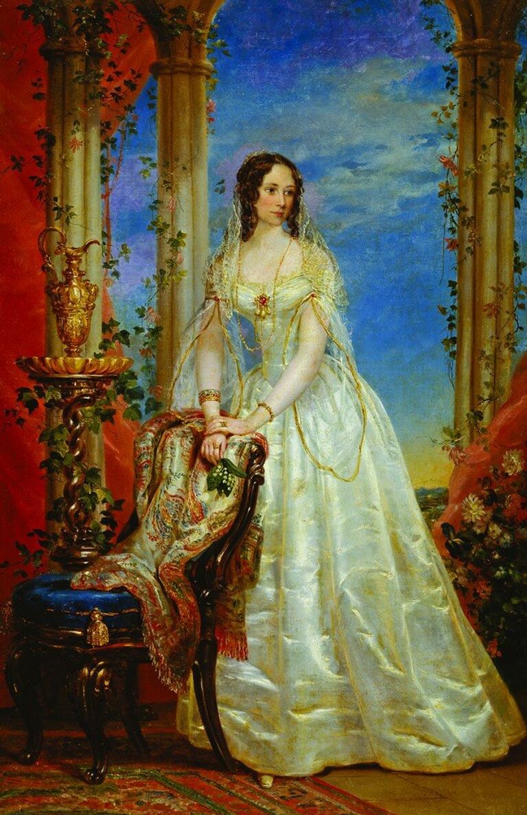 Робертсон Х. Портрет княгини Зинаиды Ивановны Юсуповой. 1840-1841.