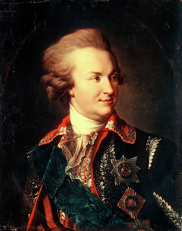 Репродукция портрета князя Григория Потемкина-Таврического