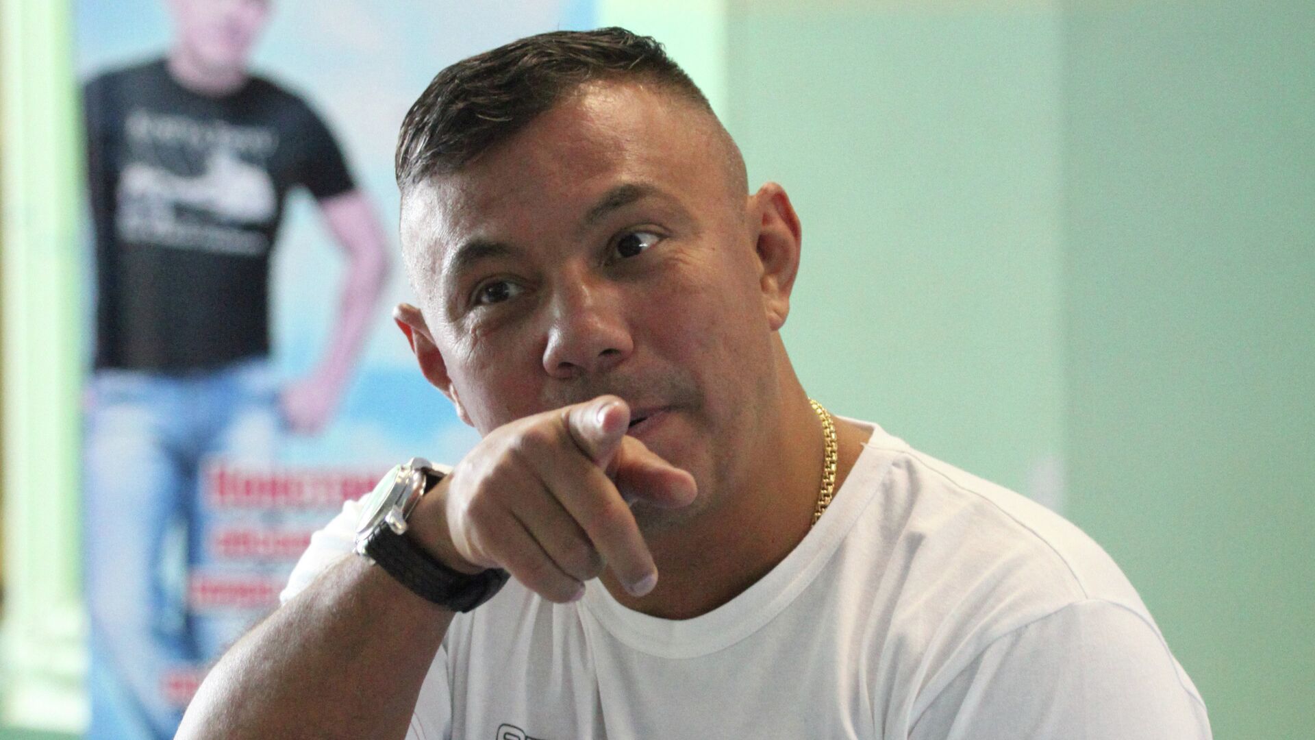 Звезда бокса Костя Цзю. Архивное фото - РИА Новости, 1920, 21.12.2023