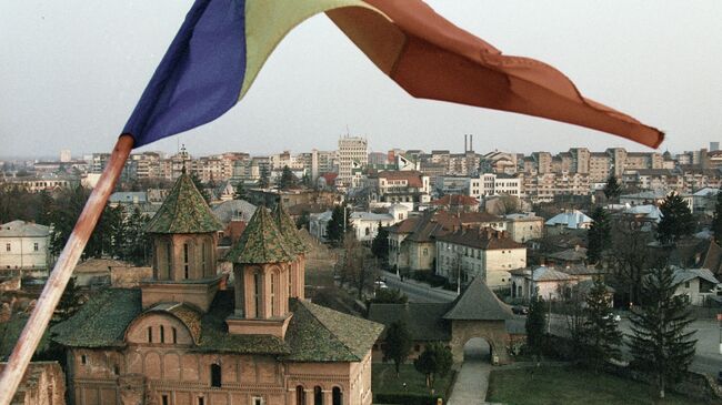 Вид на город Тырговиште. Архив