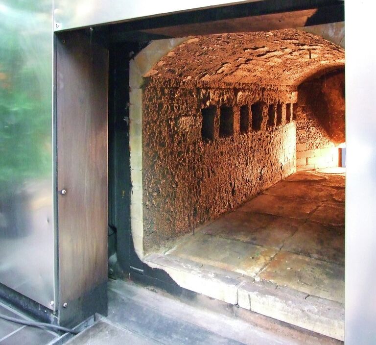 Печь крематория. Гглавное кладбище, Франкфурт-на-Майне, Германия Печь крематория. Гглавное кладбище, Франкфурт-на-Майне, Германия