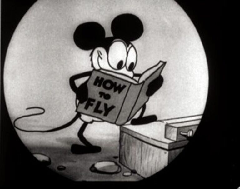 Короткометражный мультфильм Безумный аэроплан (1928)