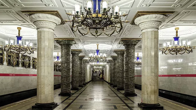 Cтанция Петербургского метрополитена Автово