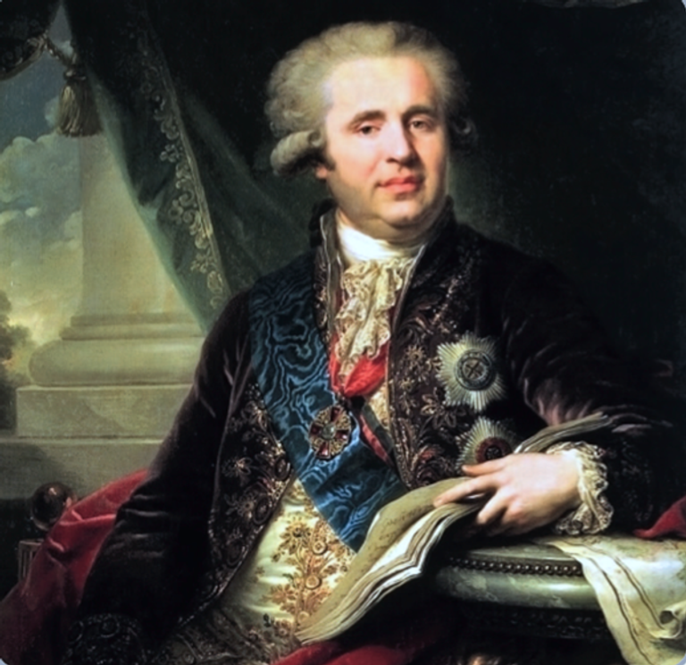 Портрет князя А. А. Безбородко. И. Б. Лампи Старший. 1794 год. 