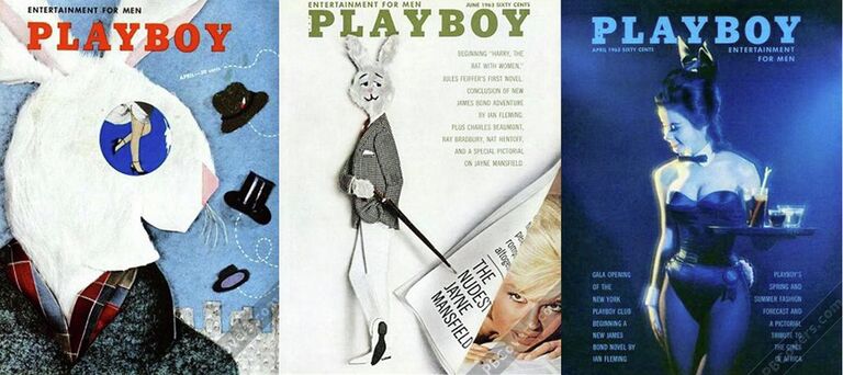 Выпуски журнала Playboy: Апрель 1954, Июнь 1963, Апрель 1963 Выпуски журнала Playboy: Апрель 1954, Июнь 1963, Апрель 1963