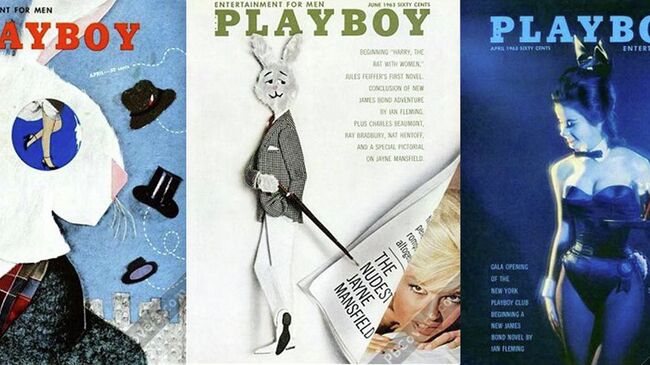 Выпуски журнала Playboy: Апрель 1954, Июнь 1963, Апрель 1963