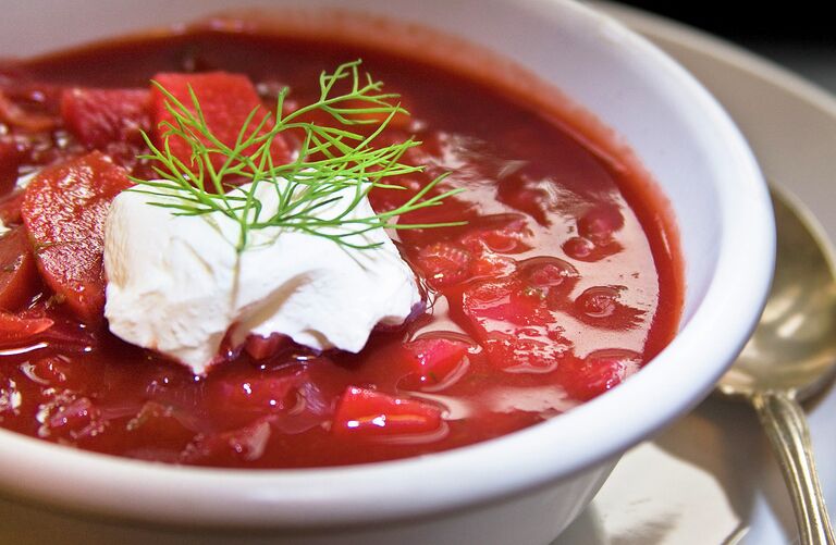 Мясной борщ