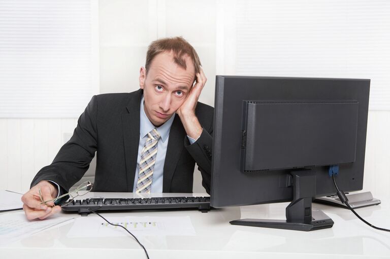 Работа за компьютером