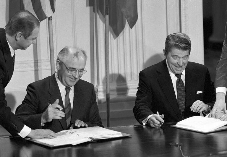 Визит Генерального секретаря ЦК КПСС Михаила Сергеевича Горбачева в США