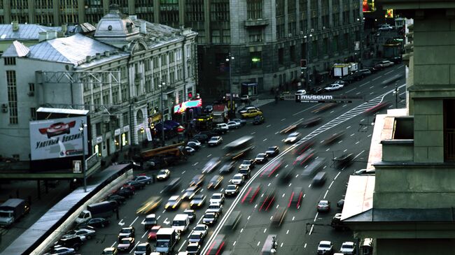 Тверская улица в Москве