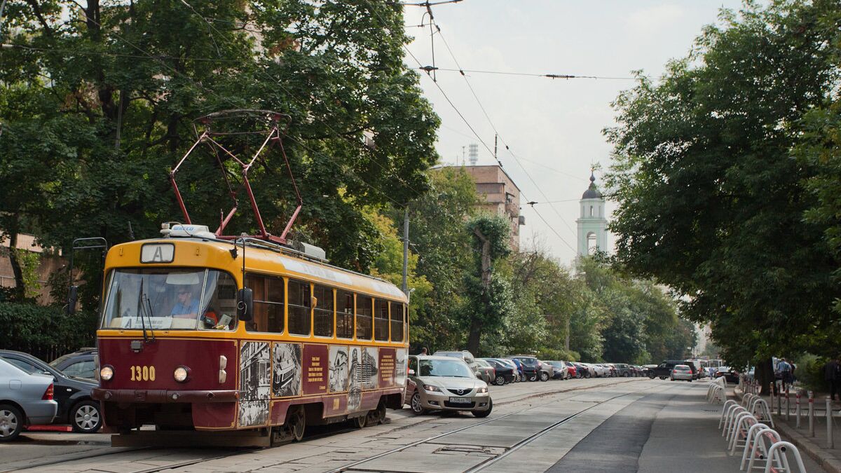 Улица Шаболовка в районе станции метро Октябрьская в Москве - РИА Новости, 1920, 05.06.2023