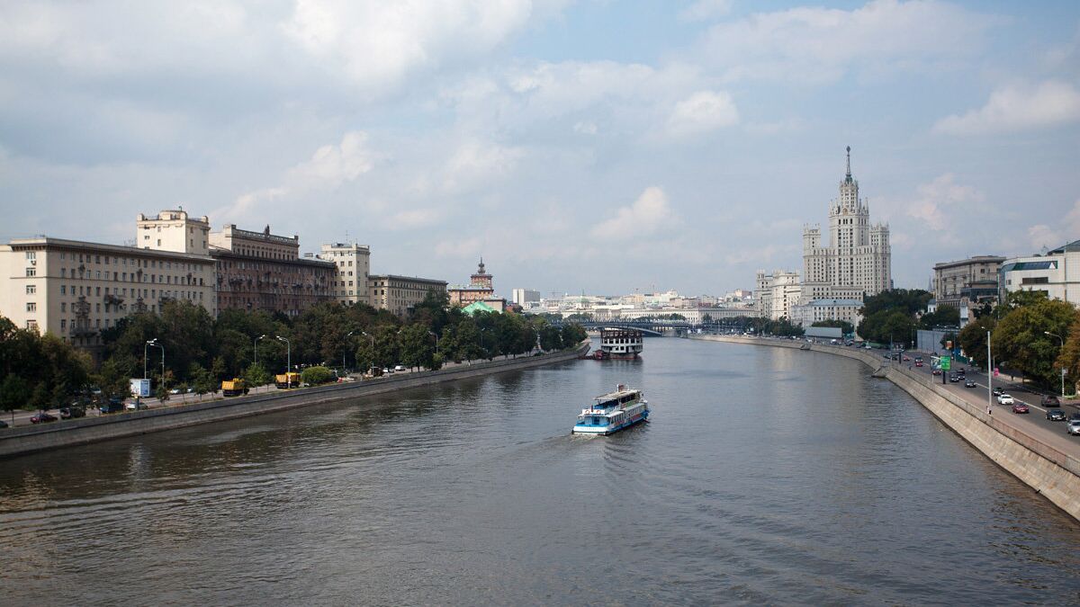 Москва-река и Котельническая набережная в районе станции метро Таганская - РИА Новости, 1920, 09.06.2023