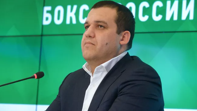 Генеральный секретарь Федерации бокса России Умар Кремлев